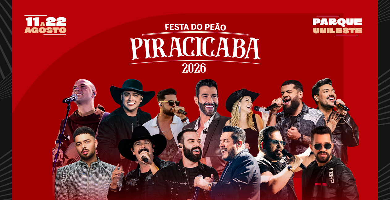 Festa do peão Piracicaba 2026
